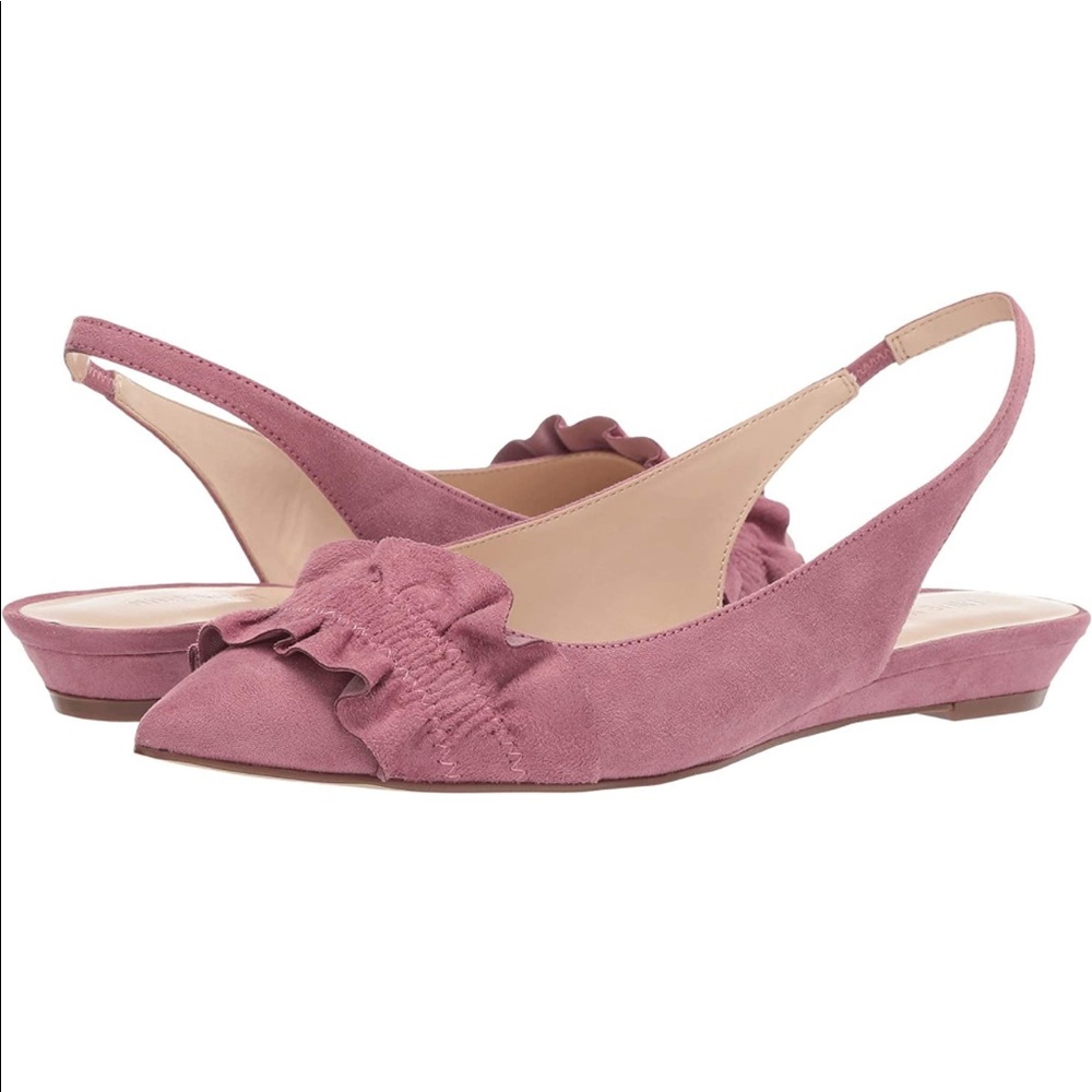 Peony flats sling back